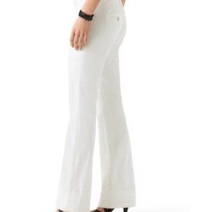 White House Black Market Modern Boot White Pants 4